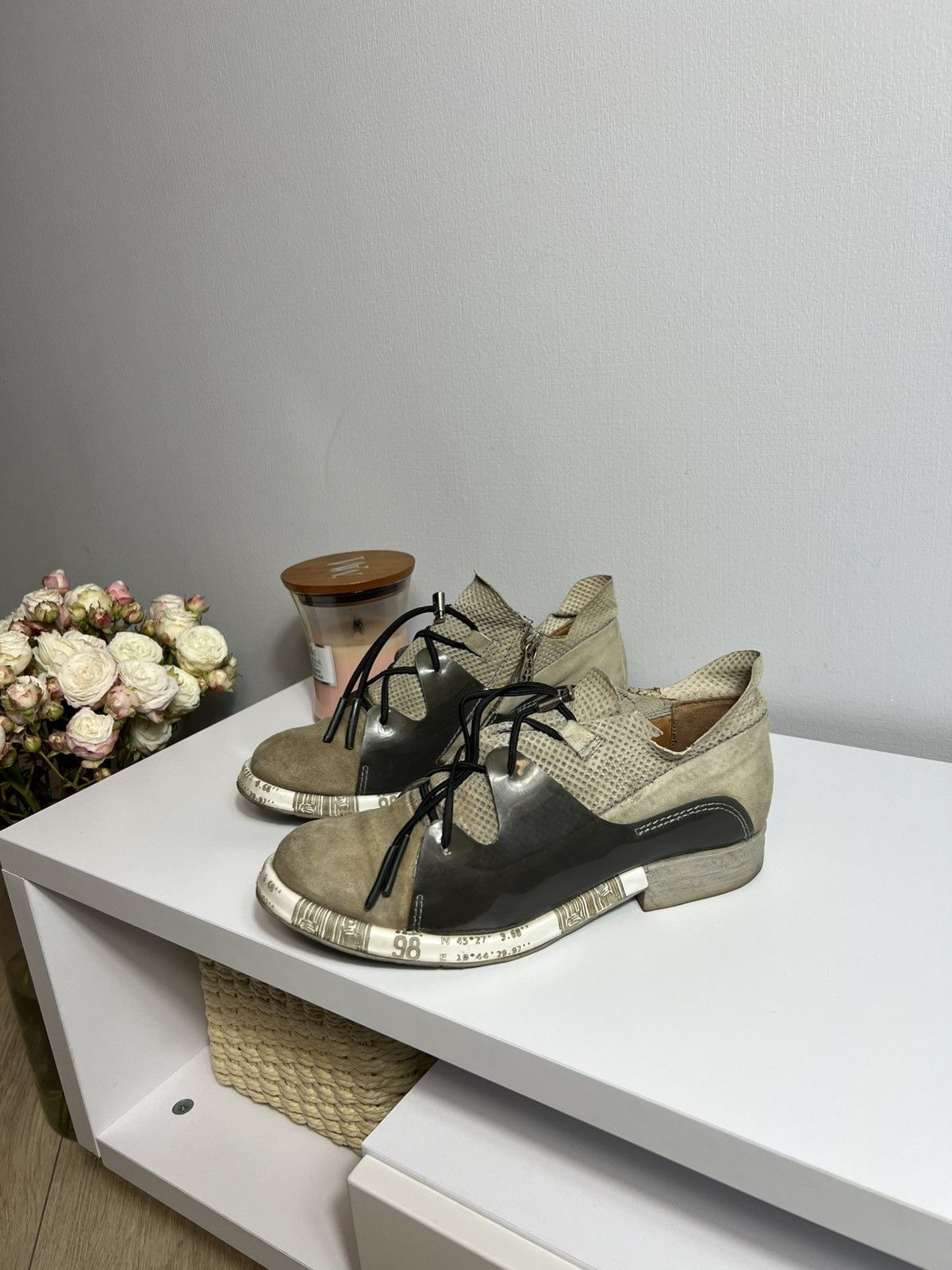 A.S. 98 Sneakers Shoes Leather Style Rick Owens Size 37