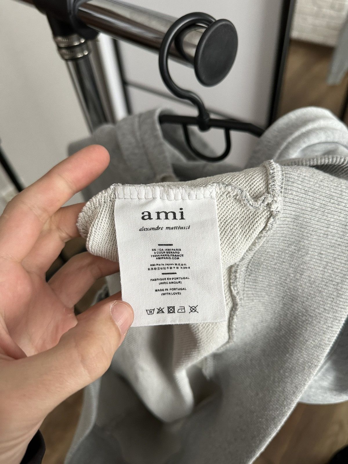 AMI AMI Paris Zip Hoodie Pullover Size US M / EU 48-50 / 2 - 11 Thumbnail