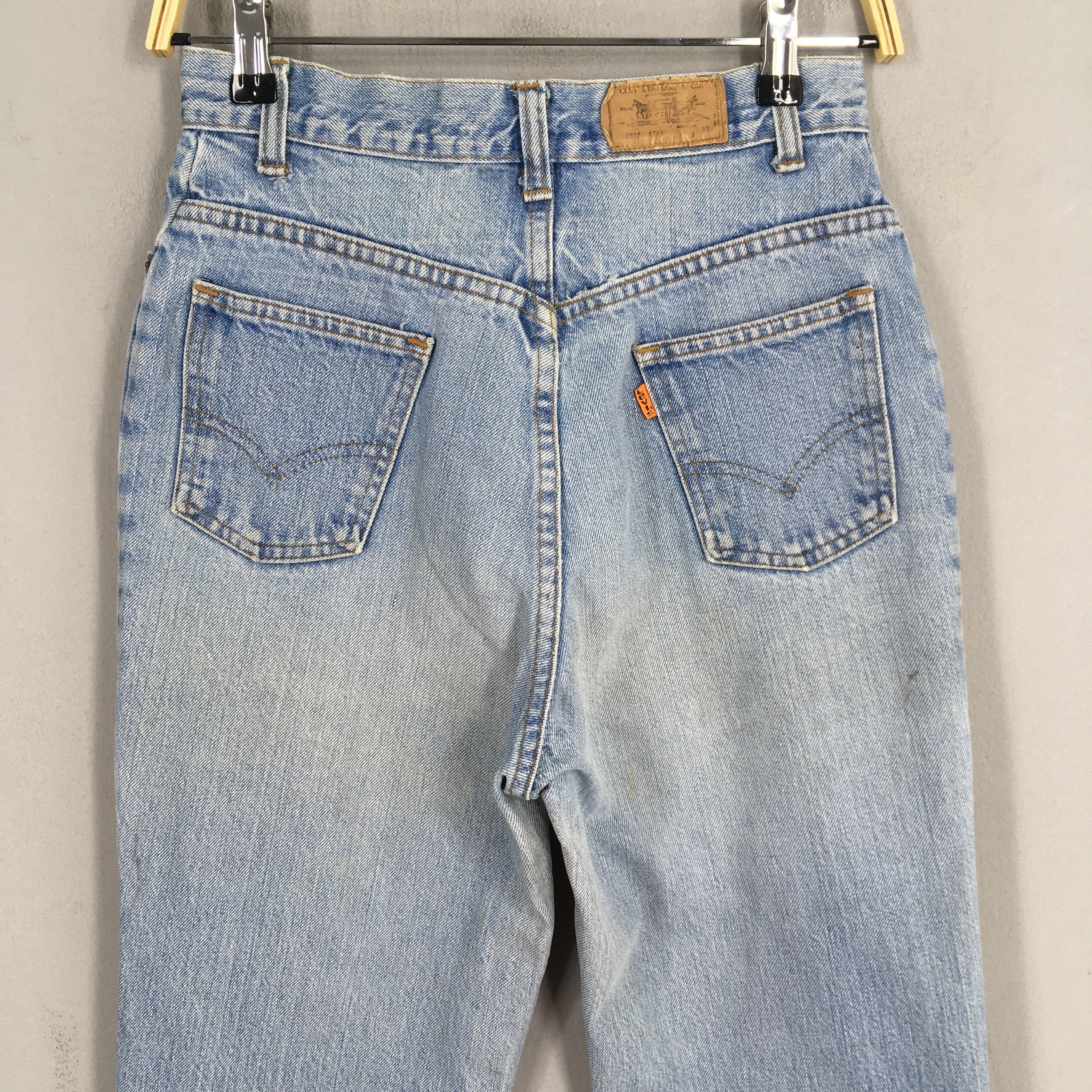 Levi's Size 25x31 Vintage Levi's 505 Light Wash Zipper Jeans S618 Size 25" / US 0 / IT 36 - 9 Thumbnail