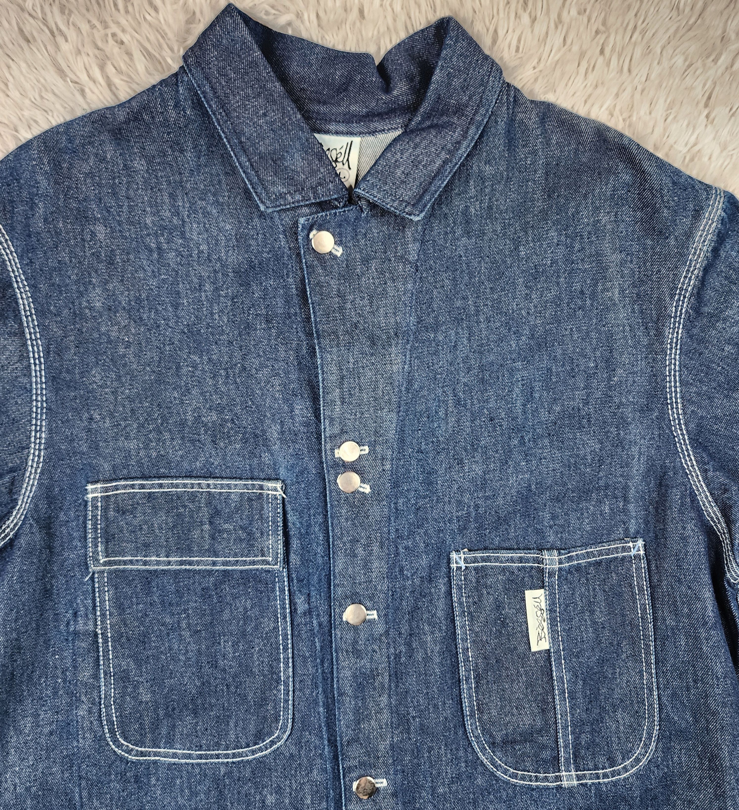 Other Vintage Bessell U.S.A denim buttoned overcoat Size US L / EU 52-54 / 3 - 5 Thumbnail