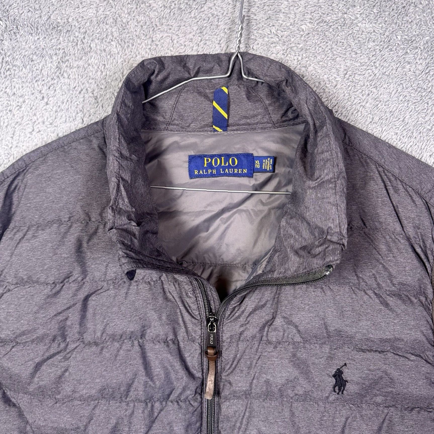 Polo Ralph Lauren Polo Ralph Lauren Vest Men XL White Duck Down Puffer Gilet Quilted Full Zip Size US XL / EU 56 / 4 - 4 Thumbnail