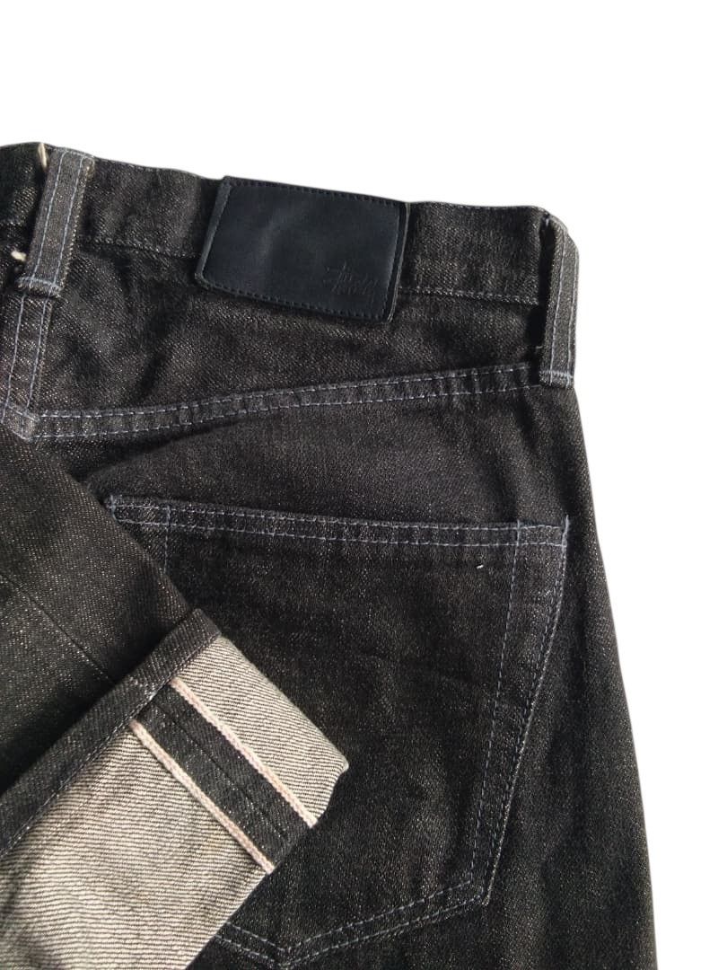 Stussy VINTAGE STUSSY SELVEDGE STREETWEAR DENIM Size US 30 / EU 46 - 6 Thumbnail