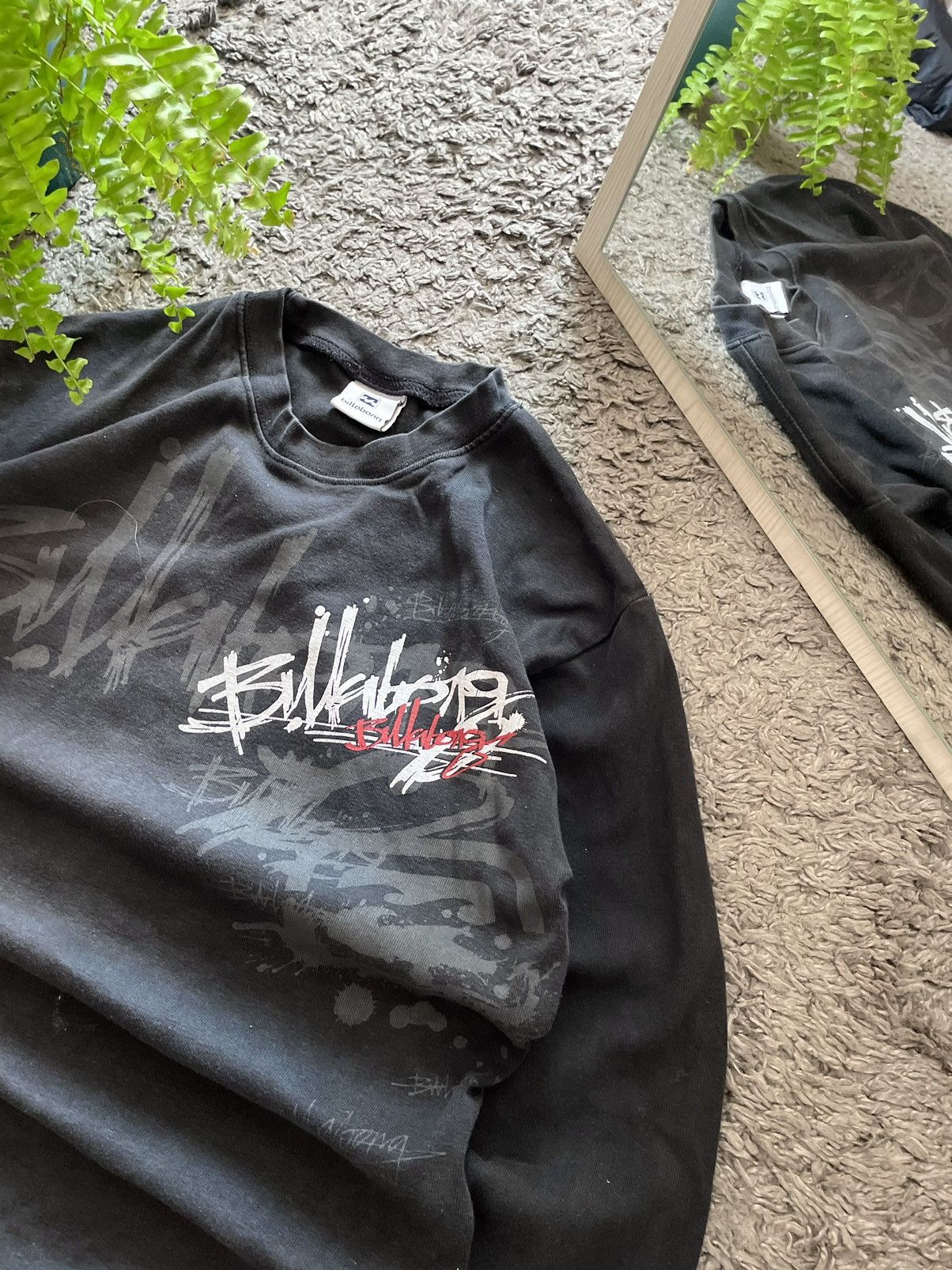 Billabong × Vintage Billabong Sweatshirt Streetwear Vintage Sk8 Archive 00s Rare Size US S / EU 44-46 / 1 - 4 Thumbnail