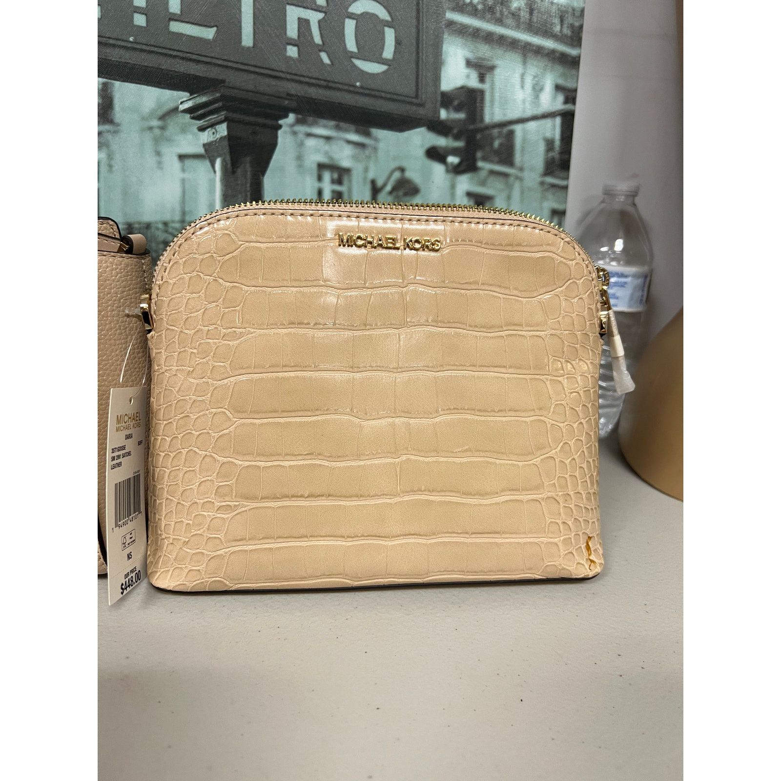 Michael Kors Michael Kors Daria 35T1GDIS5E Small 2IN1 Satchel In Buff Size ONE SIZE - 3 Thumbnail