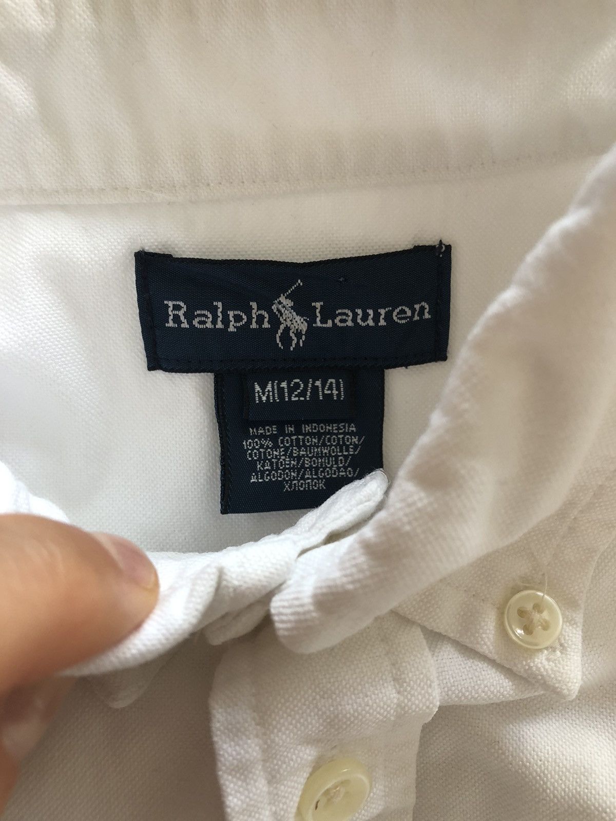Polo Ralph Lauren POLO RALPH LAUREN VINTAGE CLASSIC CASUAL BUTTON UP SHIRT Size US S / EU 44-46 / 1 - 3 Thumbnail