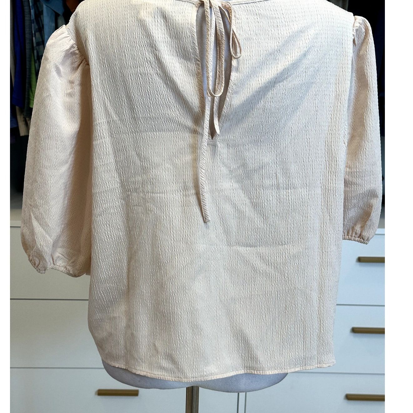 Treasure & Bond Treasure & Bond Women's Light Pink 1/2 Sleeve Blouse L NWT Size L / US 10 / IT 46 - 6 Thumbnail