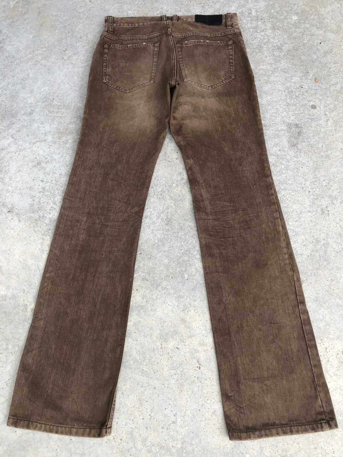 If Six Was Nine Japanese Monsieur Flared Jeans Distreesed Jeans Bootcut Size US 30 / EU 46 - 2 Thumbnail