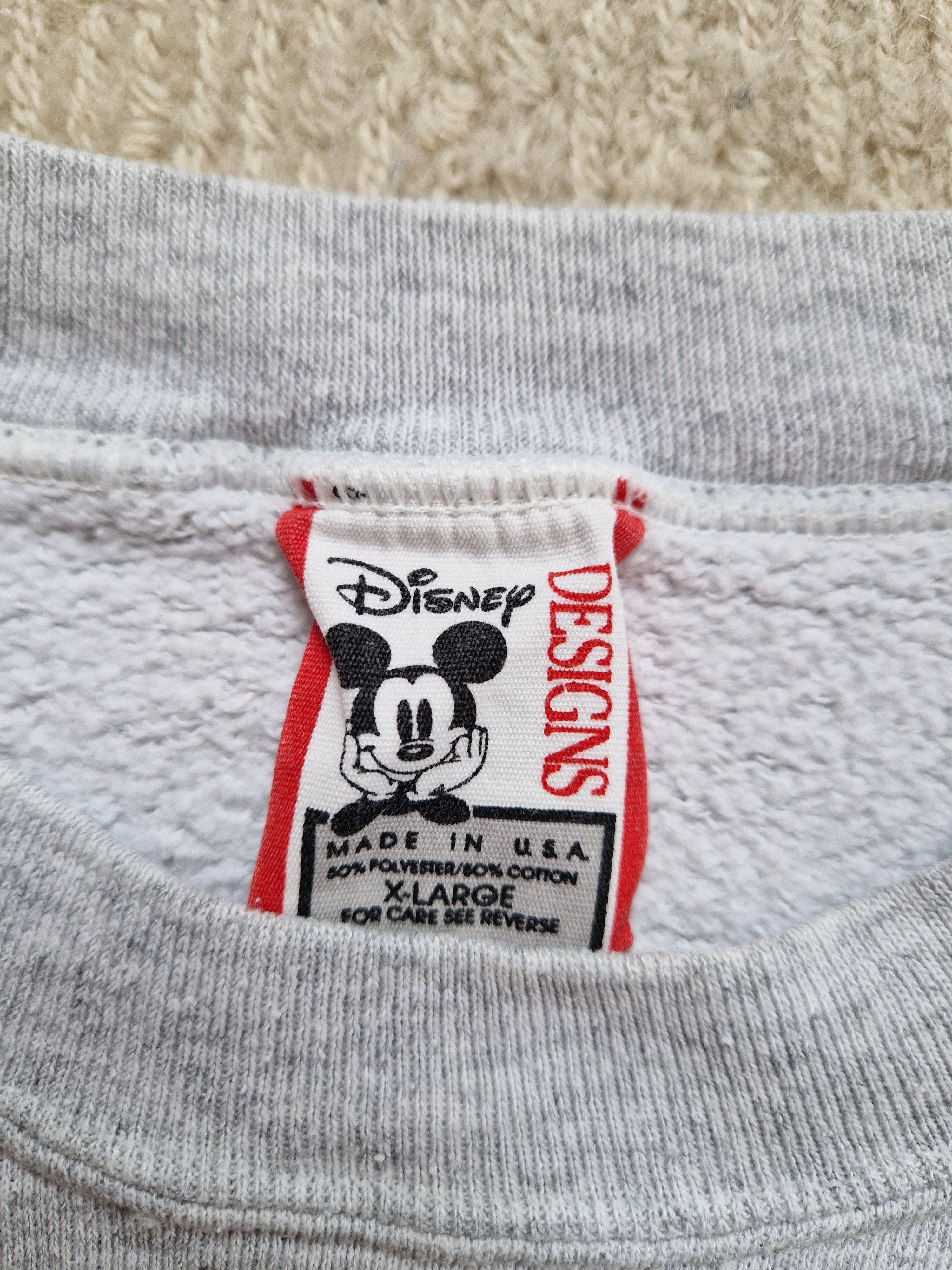 Disney × Mickey Mouse × Vintage Vintage 90s Disney Mickey Mouse Made In USA Sweatshirt Size US XL / EU 56 / 4 - 3 Thumbnail