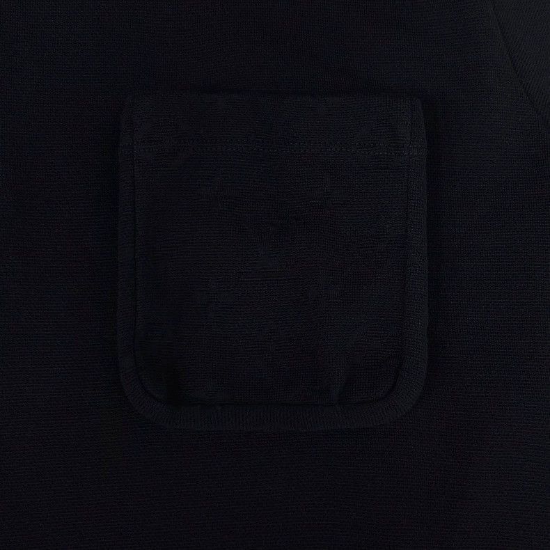 Louis Vuitton Louis Vuitton Black Short Sleeve Half Zip Shirt-2506 Size US XL / EU 56 / 4 - 5 Thumbnail