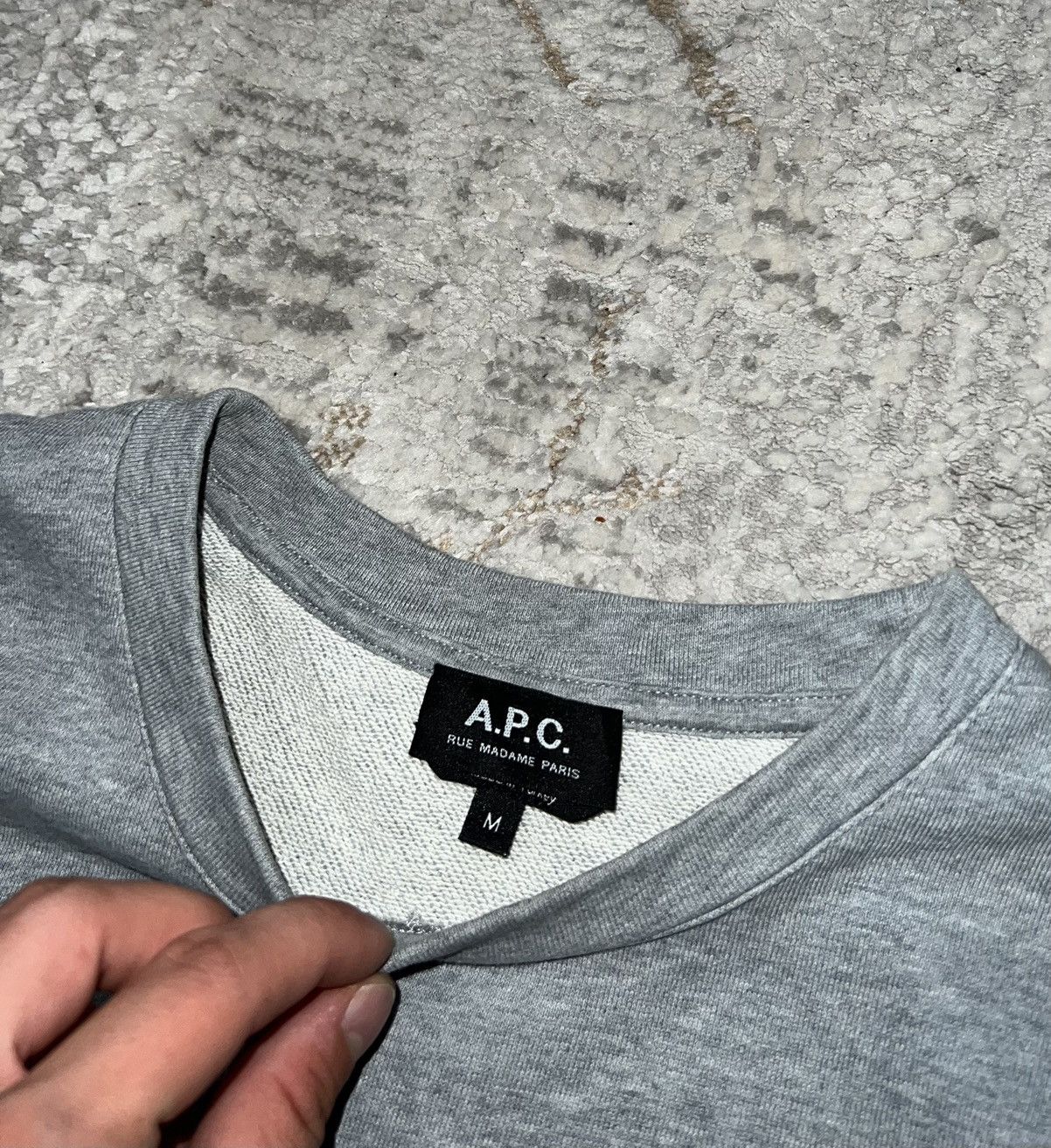 A.P.C. A.P.C. SWEATSHIRT CREWNECK Size US S / EU 44-46 / 1 - 5 Thumbnail