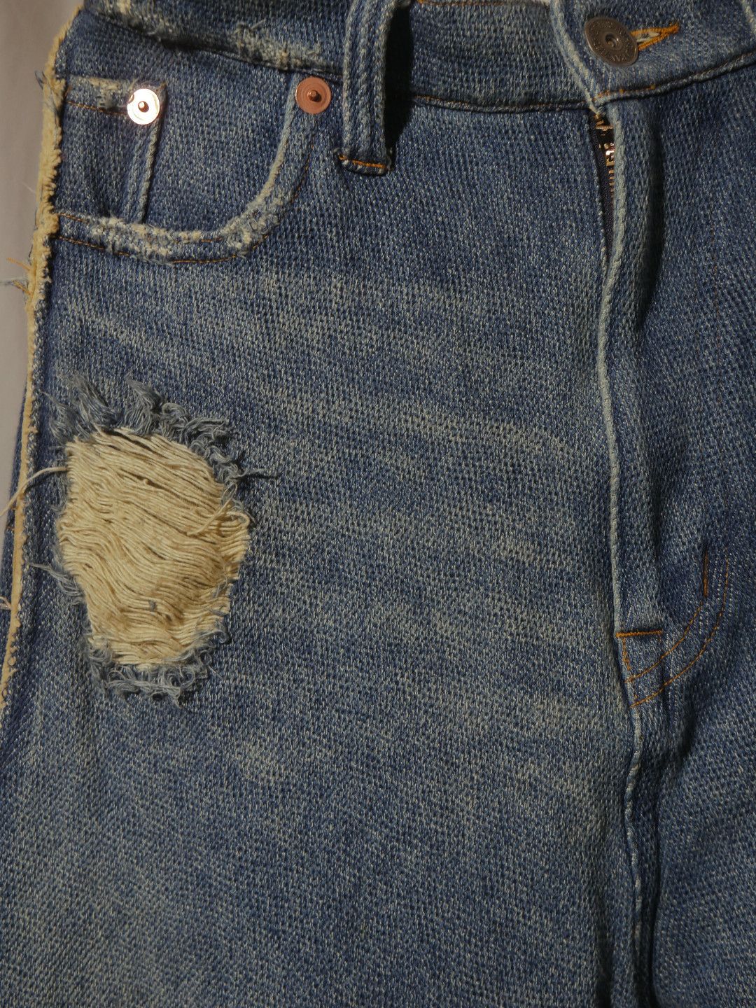 Doublet AW23 150% Thick Yarn Denim Pants Size US 32 / EU 48 - 4 Thumbnail