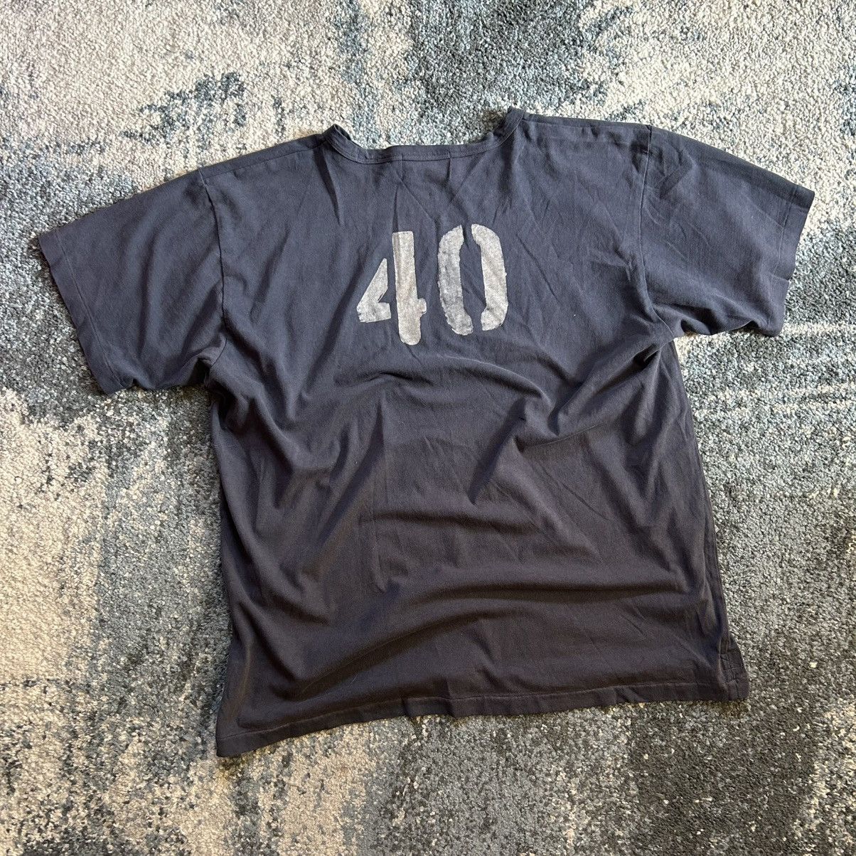 RRL Ralph Lauren iNDiGO 40s MOUNTED COLLAR SiNGLE STiTCH FOOTBALL CREWNECK Size US XXL / EU 58 / 5 - 21 Thumbnail