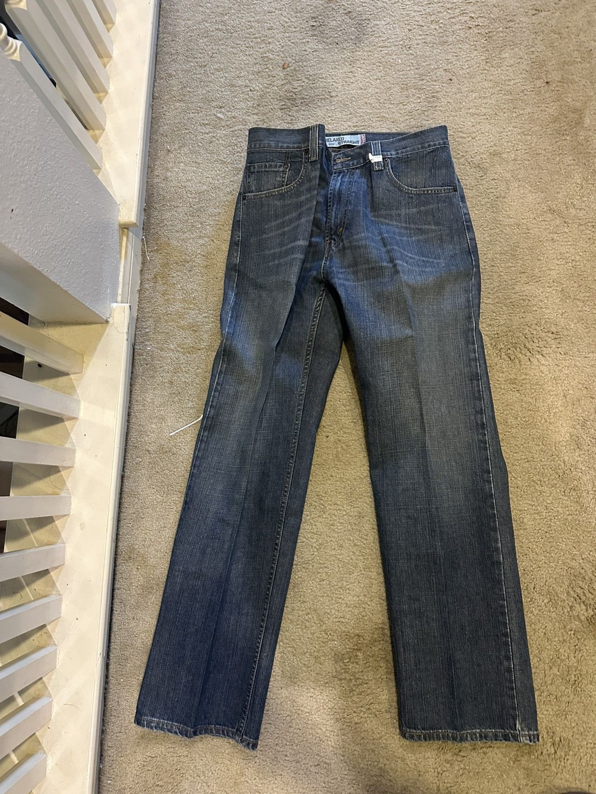 Levi's Vintage Clothing Levi relaxed straight jeans Size US 33 - 1 Thumbnail