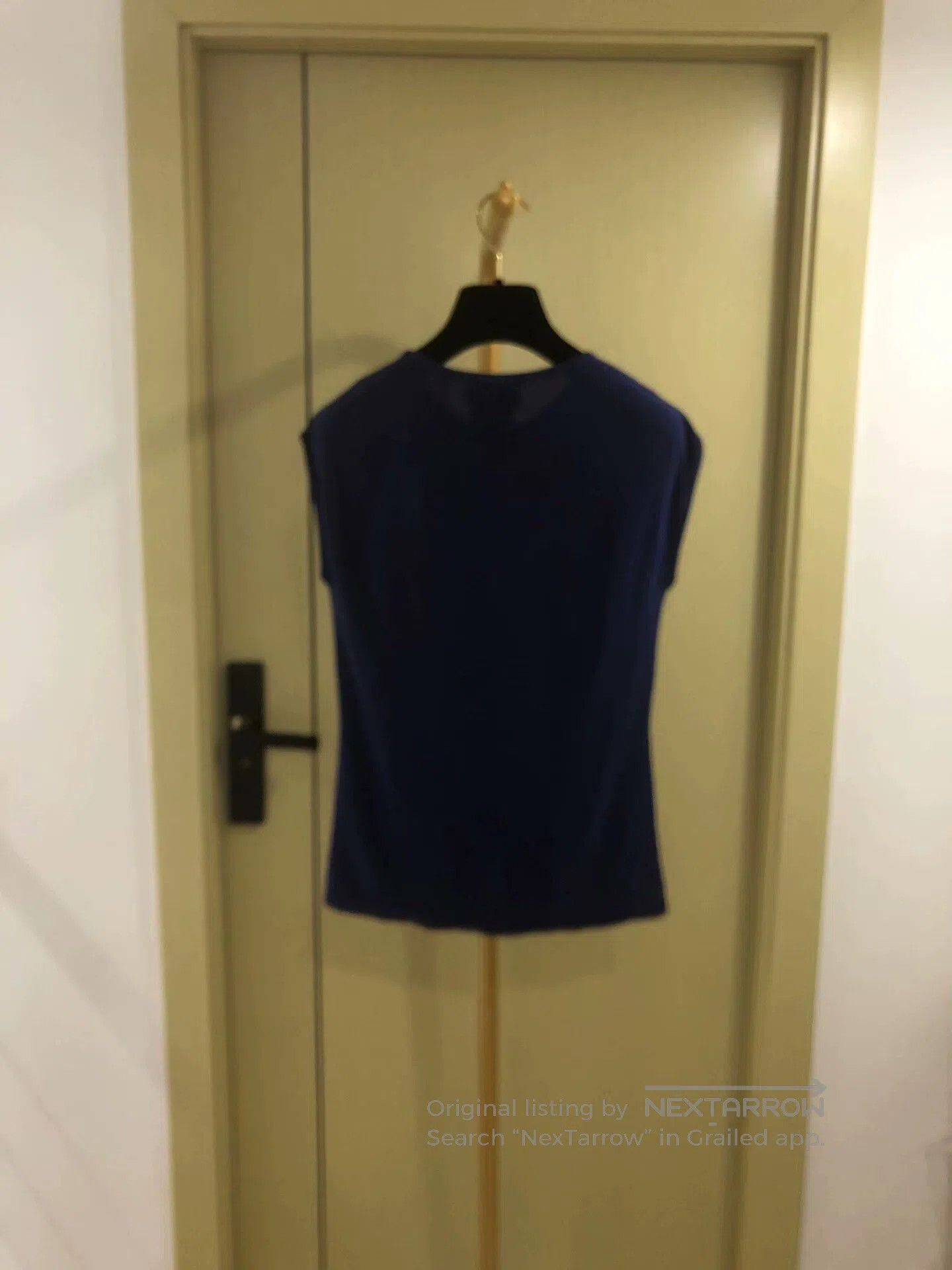 Chanel Chanel Blue Knitted Vest with Logo. Size S / US 4 / IT 40 - 2 Thumbnail
