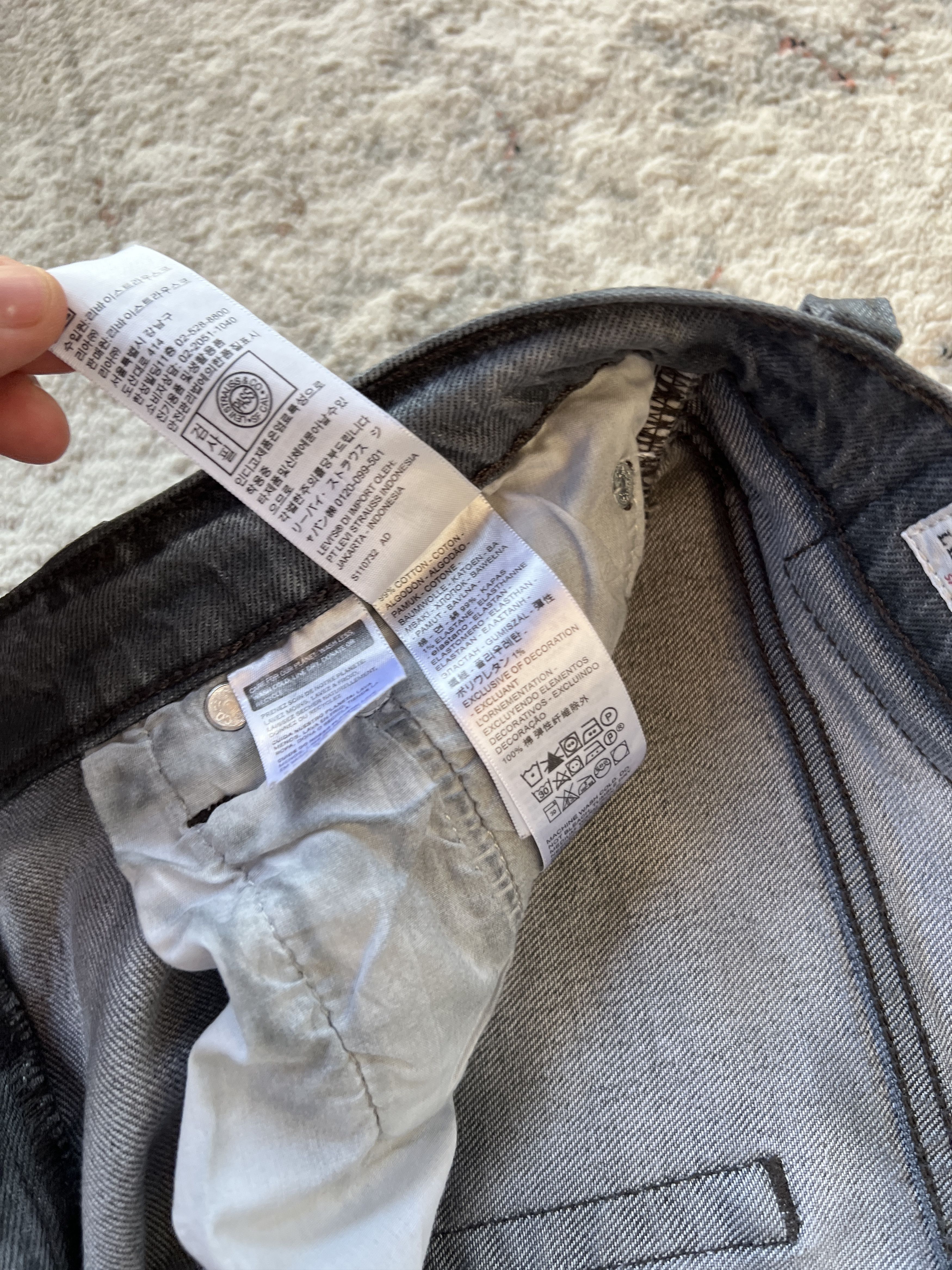 Levi's Levi's Ribcage Straight Ankle Jeans Size 29" - 7 Thumbnail