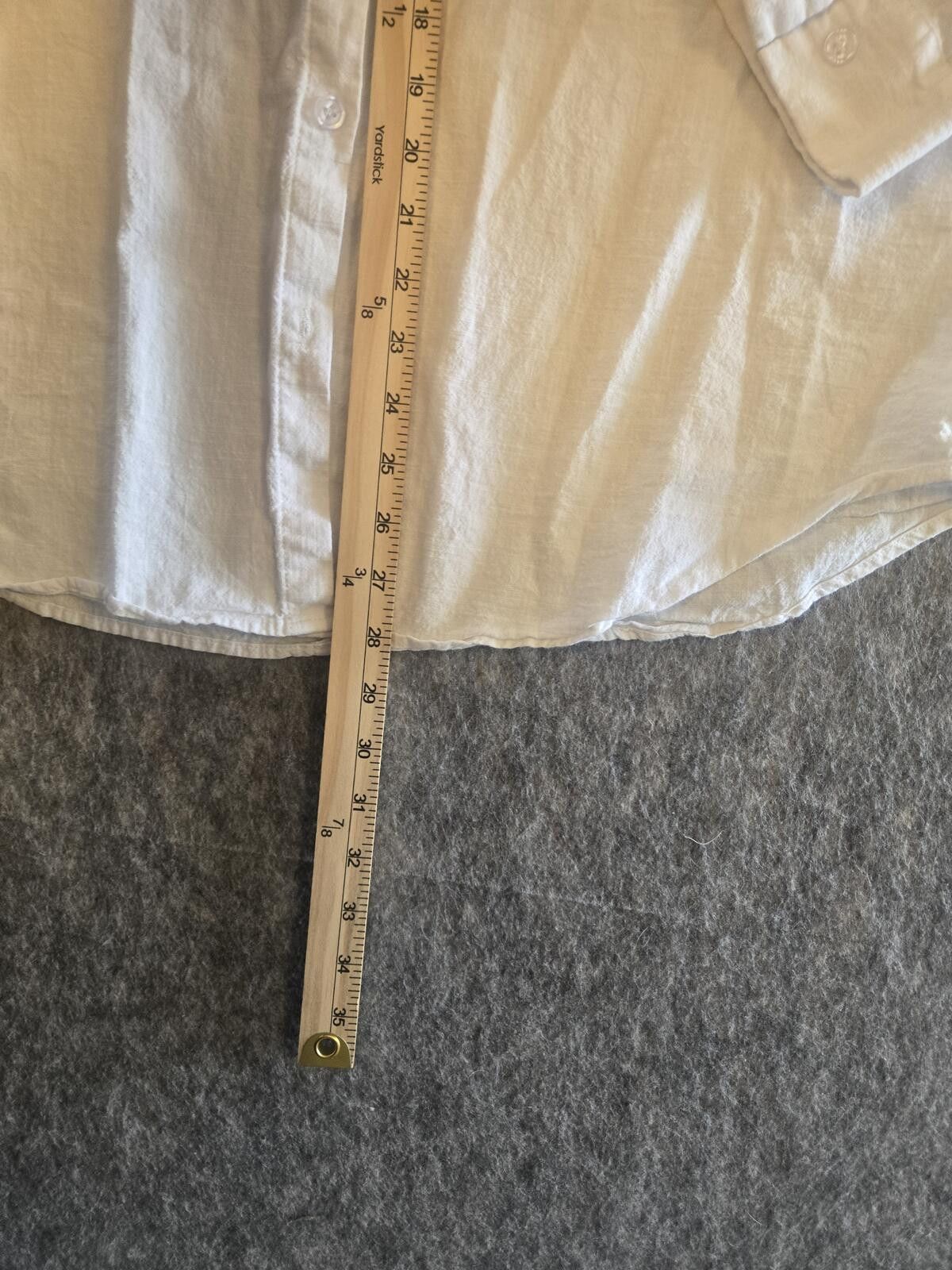 Unknown London Minimalist L Cotton Button-Down Shirt Cleangirl Coastal Size L / US 10 / IT 46 - 4 Thumbnail