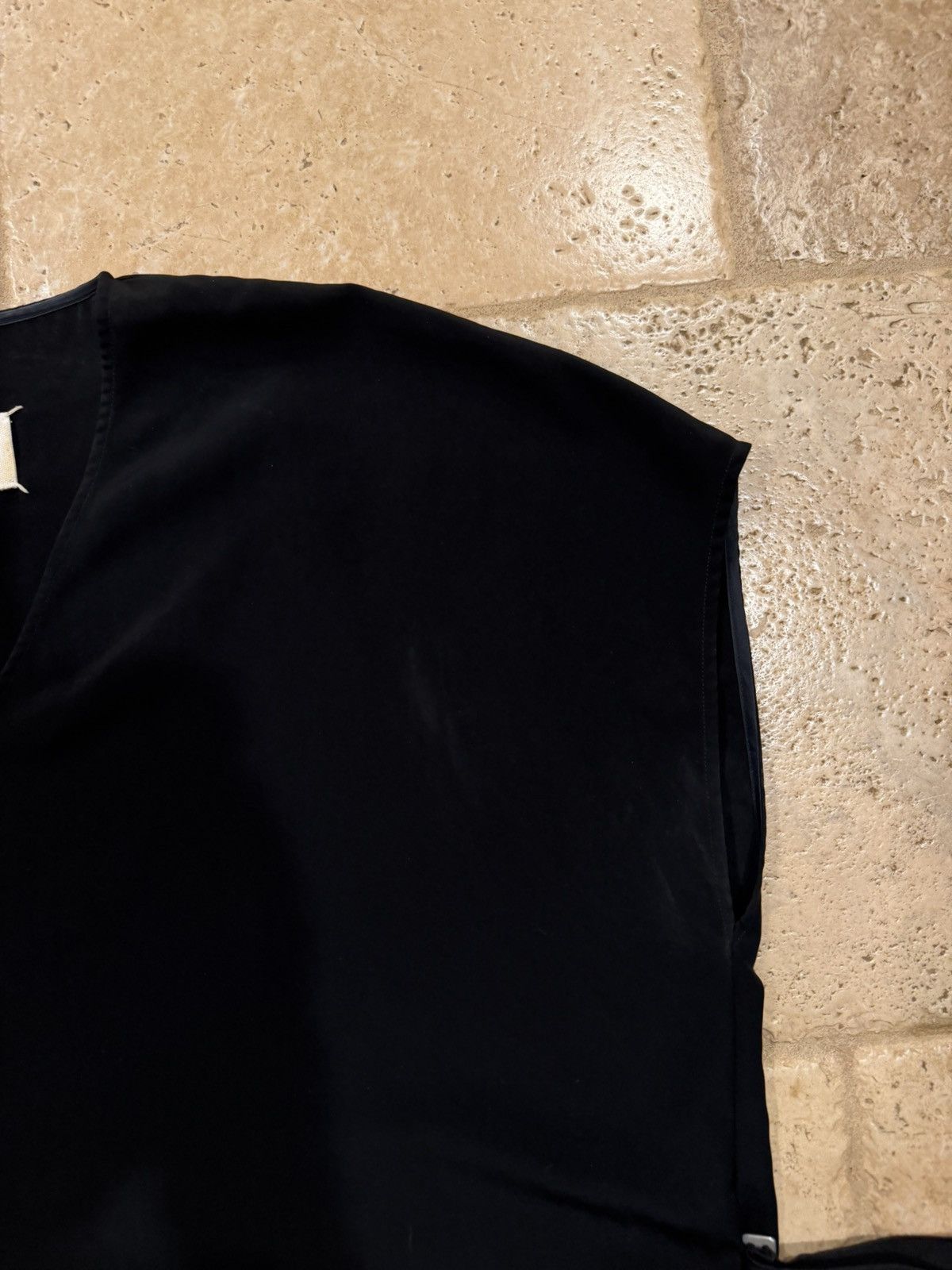 Maison Margiela Maison Martin Margiela 2011 Black Sleeveless Belted Dress Size M / US 6-8 / IT 42-44 - 13 Thumbnail