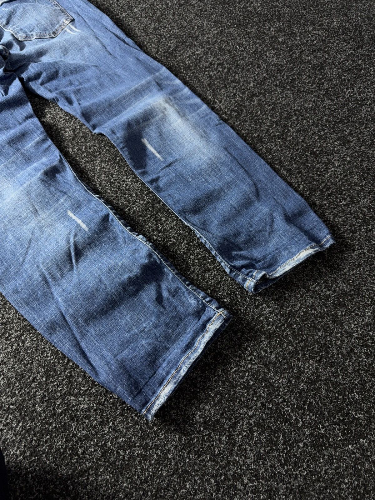 Dsquared2 Dsquared2 Blue Distressed Denim Jeans Men’s pants Size US 37 - 9 Thumbnail