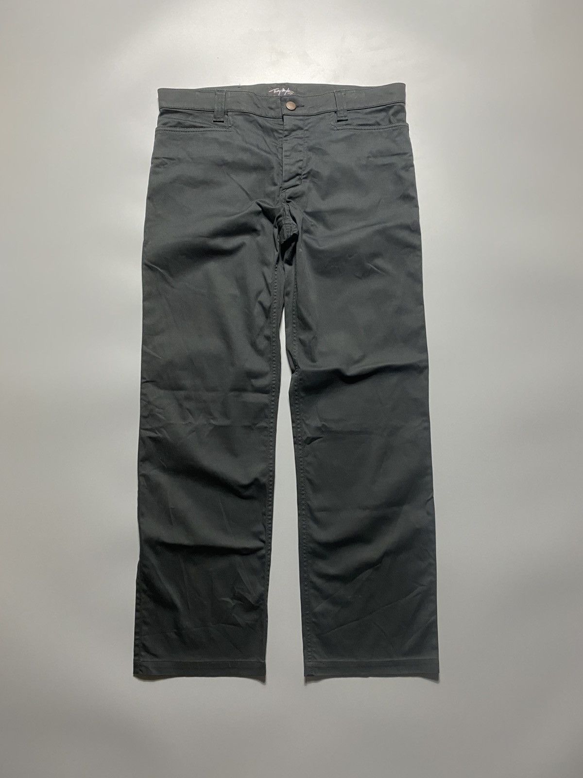 Thierry Mugler THIERY MUGLER WIDE TROUSER Size US 34 / EU 50 - 1 Thumbnail