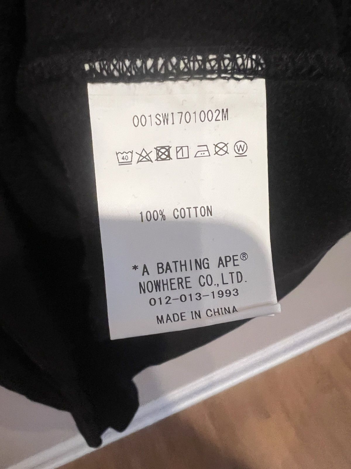 Bape BAPE Archive Crewneck In Black GOAT Exclusive Size US XXL / EU 58 / 5 - 4 Thumbnail