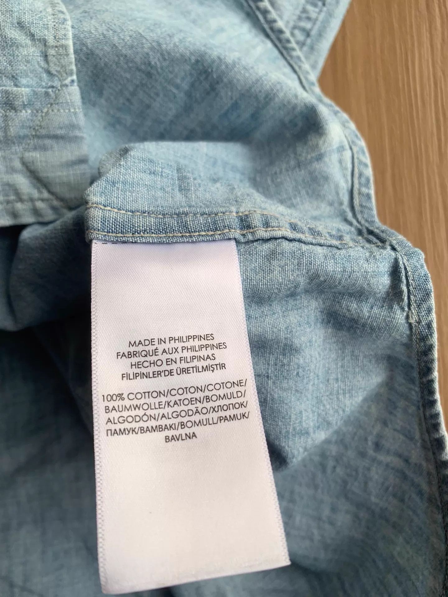 Polo Ralph Lauren Polo Ralph Lauren Vintage Washed Denim Shirt XXL Size US XXL / EU 58 / 5 - 6 Thumbnail