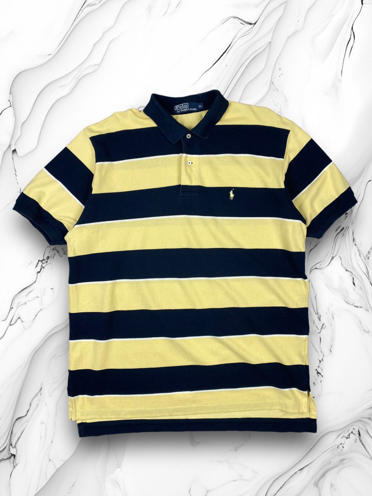 Polo Ralph Lauren Vintage Polo Ralph Lauren Striped T Shirt Size XL Size US XL / EU 56 / 4 - 1 Thumbnail