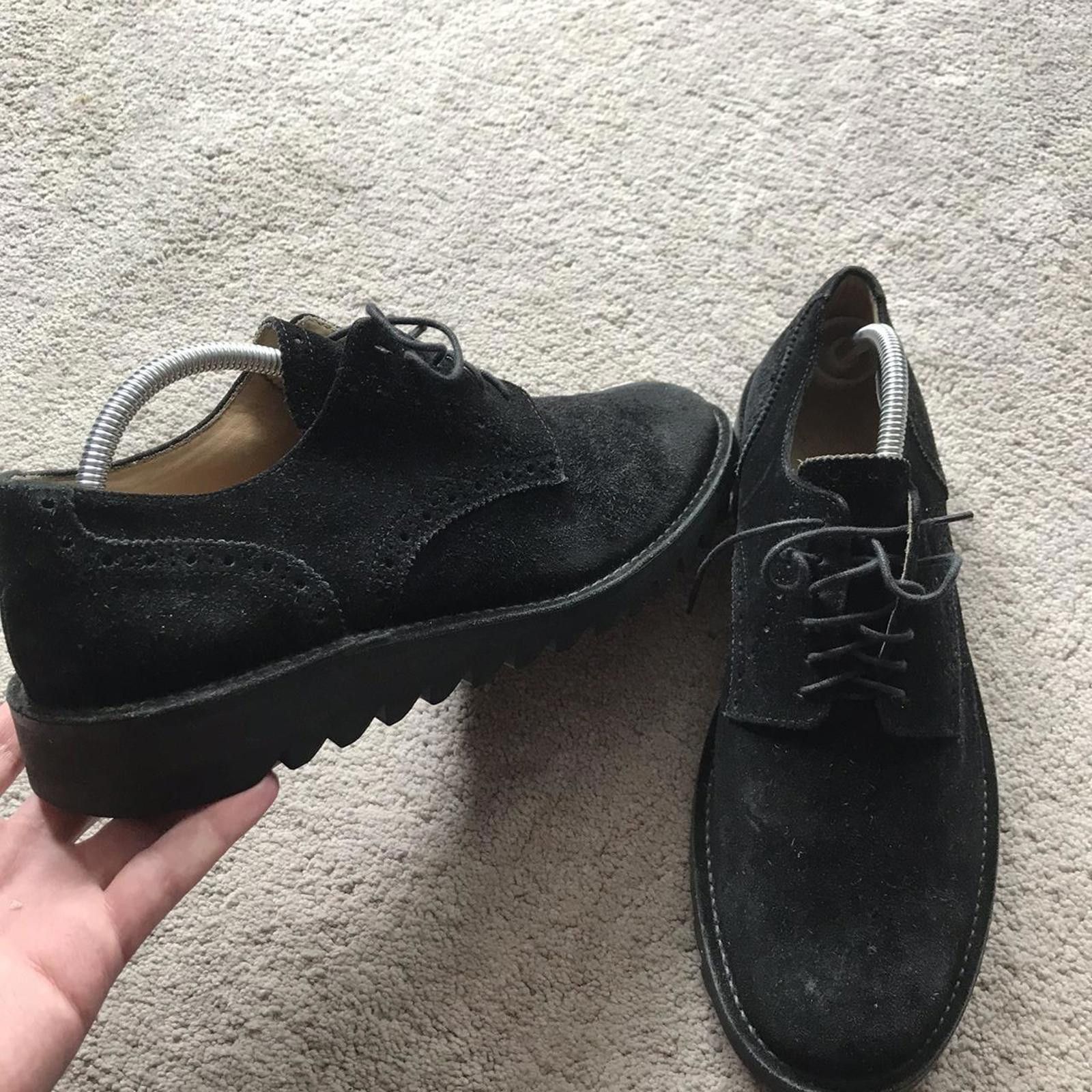 Yohji Yamamoto Yohji Yamamoto Suede Derby Shoes Size US 11 / EU 44 - 2 Thumbnail