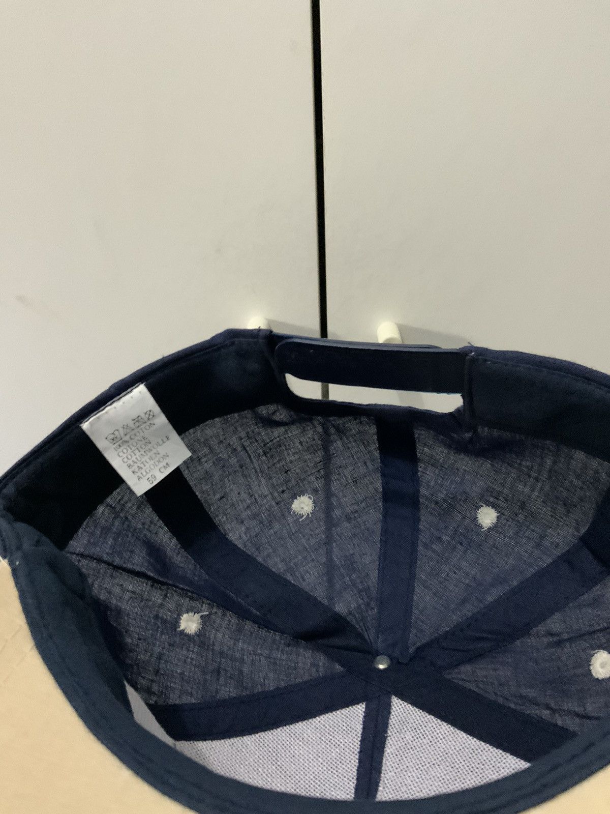 Vintage Los Angeles Embroidery Indigo Hat Size ONE SIZE - 9 Thumbnail