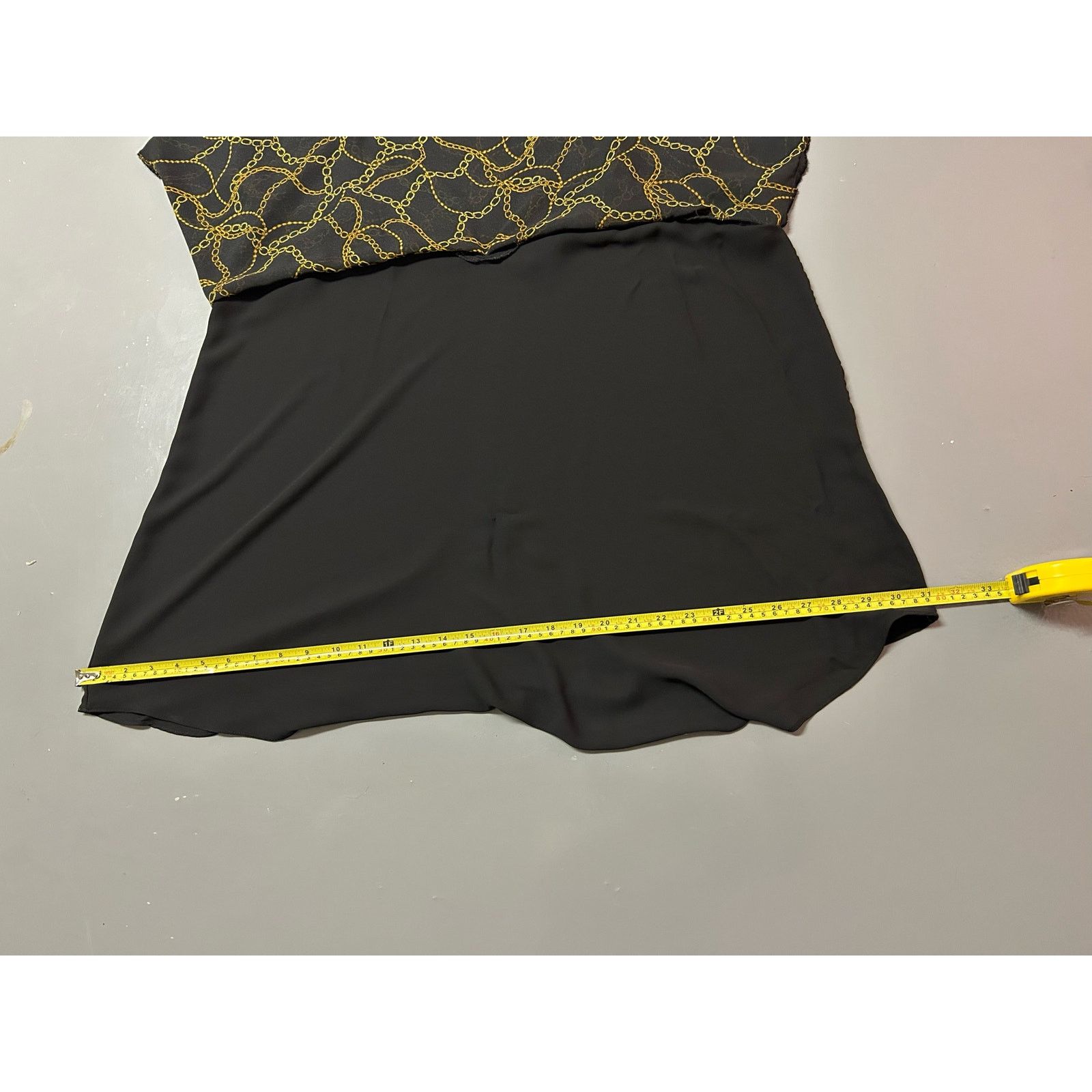 Other Torrid Sophie Black Chain Print Double Layer Swing 1 1x 18 Size XXL / US 16-18 / IT 52-54 - 6 Thumbnail