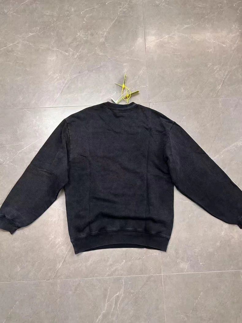Balenciaga Balenciaga Washed Aged Black Lock扣 Sweater Size US XS / EU 42 / 0 - 2 Thumbnail