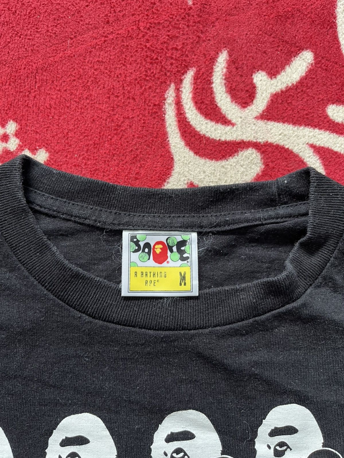 Bape Bape 24th Anniversary Multi Ape Head Tee Size US M / EU 48-50 / 2 - 4 Thumbnail