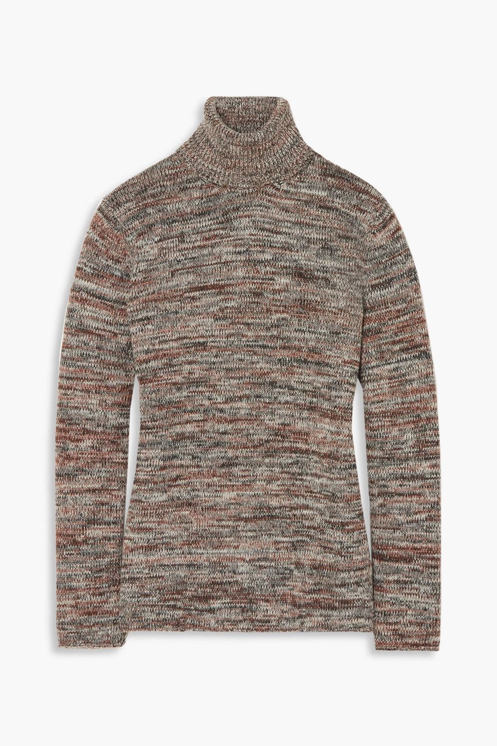 Chloe o1y0825 Cashmere Blend Turtleneck Sweater in Multicolor Size M / US 6-8 / IT 42-44 - 1 Thumbnail