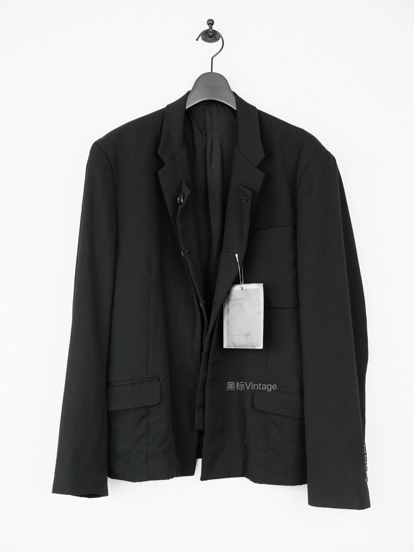 Yohji Yamamoto Yohji Yamamoto 21AW Rakuminkan Double-Breasted Blazer Size US M / EU 48-50 / 2 - 3 Thumbnail