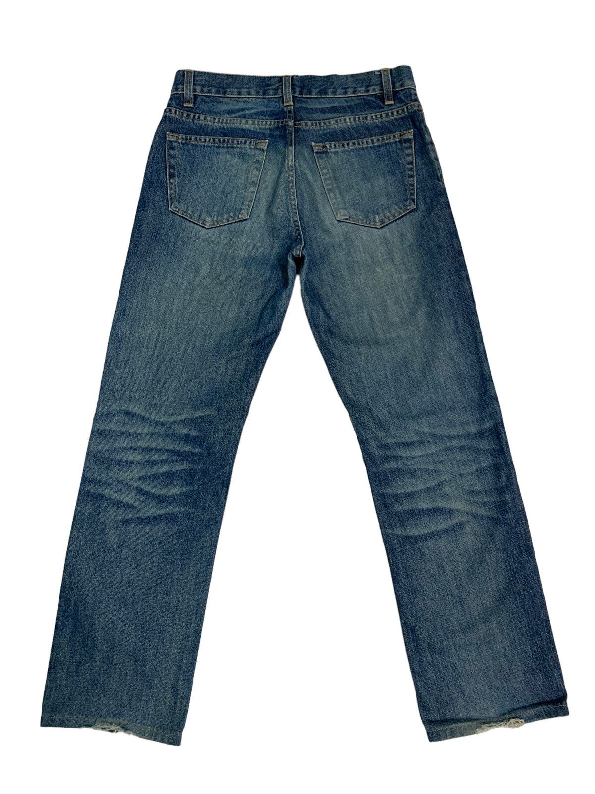 Helmut Lang 🔥Vintage Distressed Helmut Lang denim Jeans Size US 30 / EU 46 - 2 Thumbnail