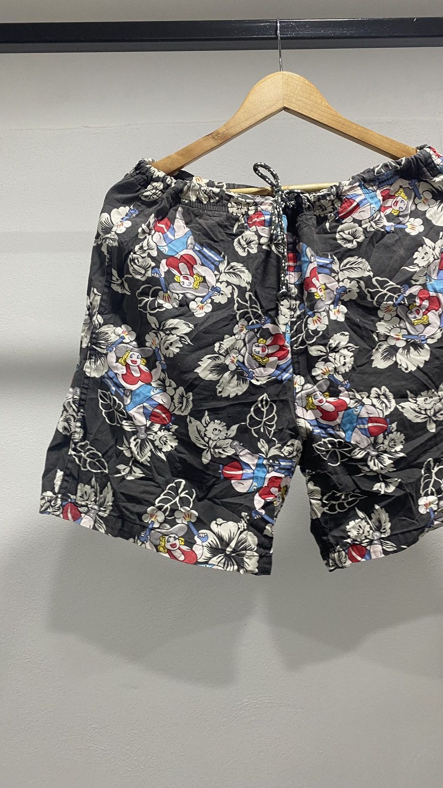 Quiksilver Quiksilver Cartoon Beach Pants 80s Size US 34 / EU 50 - 3 Thumbnail
