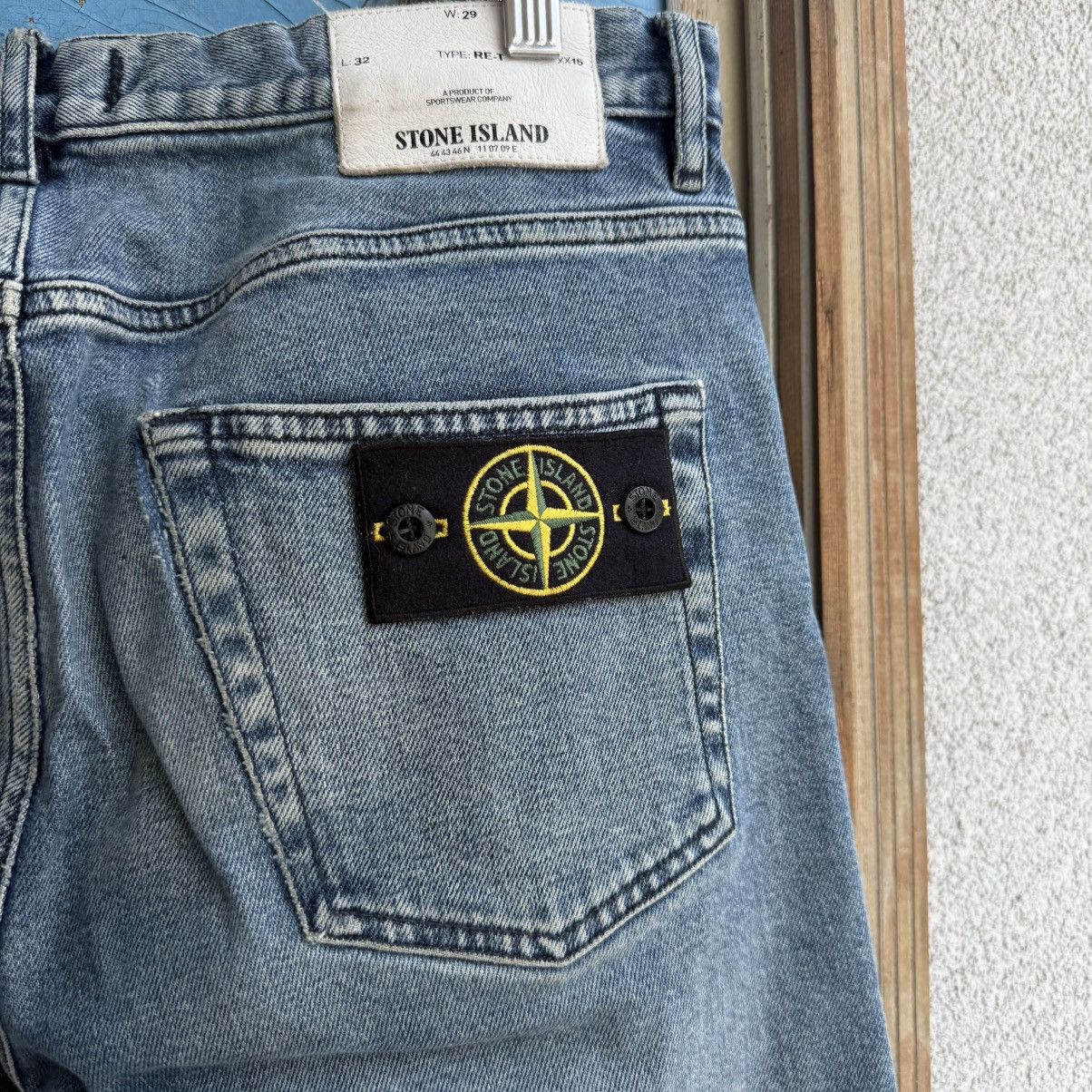 Stone Island Stone Island Bottoms Jeans Blue Denim Navy Size US 30 / EU 46 - 5 Thumbnail