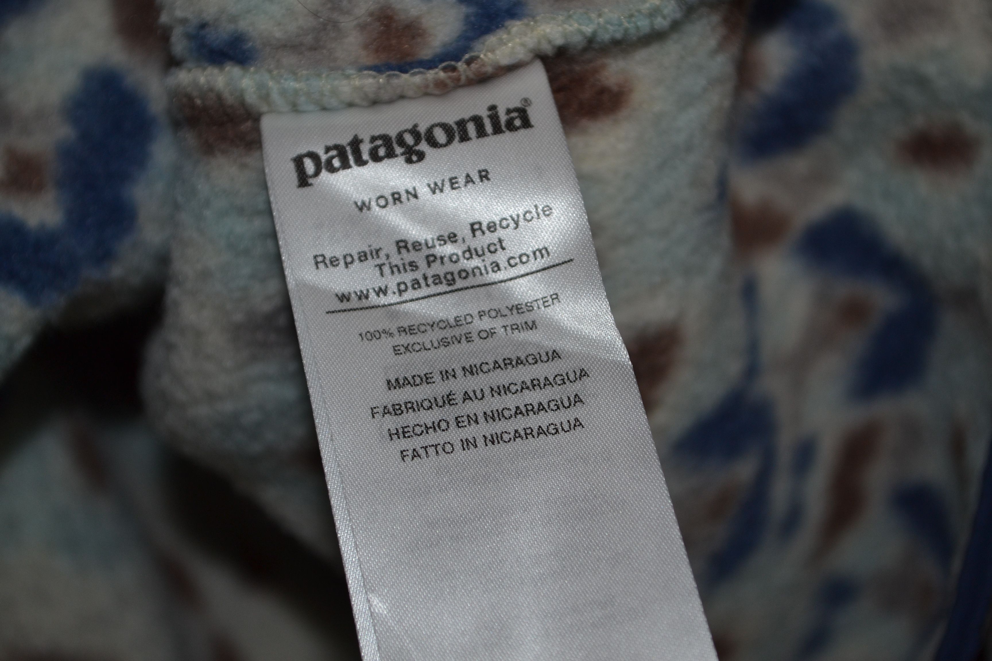 Patagonia Patagonia Synchilla Snap-T M Tundra Cluster Big Sky Blue Size M / US 6-8 / IT 42-44 - 8 Thumbnail