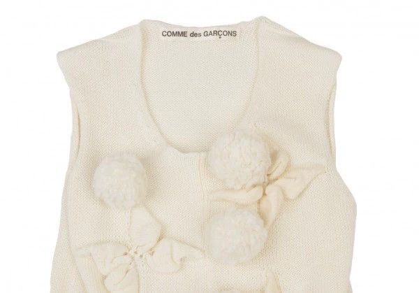 Comme des Garcons Comme Des Garcons size F Beige Retro Fur Ball Top Size M / US 6-8 / IT 42-44 - 4 Thumbnail