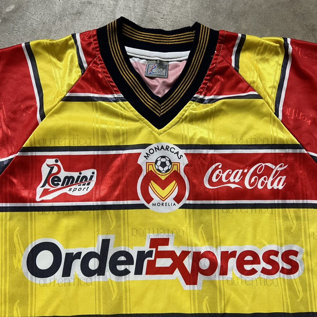 Vintage Vintage 90’s Monarcas Morelia Remini Sport Soccer Jersey Size US XL / EU 56 / 4 - 2 Thumbnail