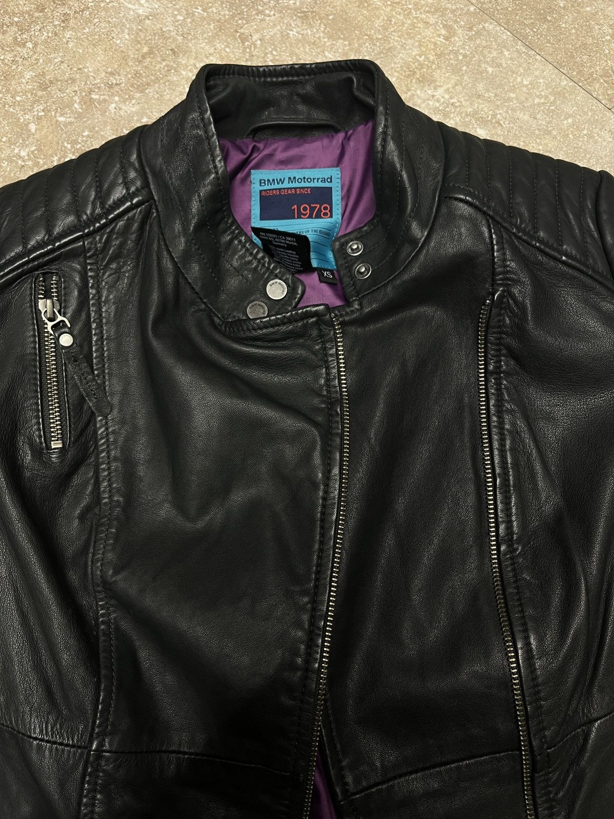 BMW BMW 1978 Leather Jacket Size US XS / EU 42 / 0 - 4 Thumbnail
