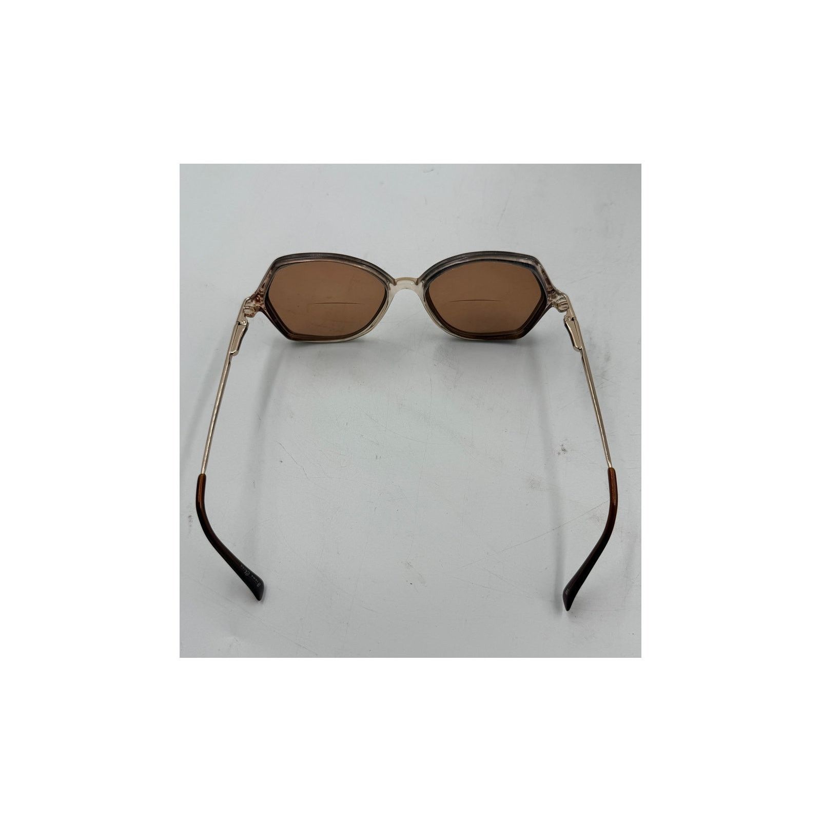 Gloria Vanderbilt Gloria Vanderbilt 752 Sunglasses Mauve Peach Gold Butterfly Size ONE SIZE - 5 Thumbnail
