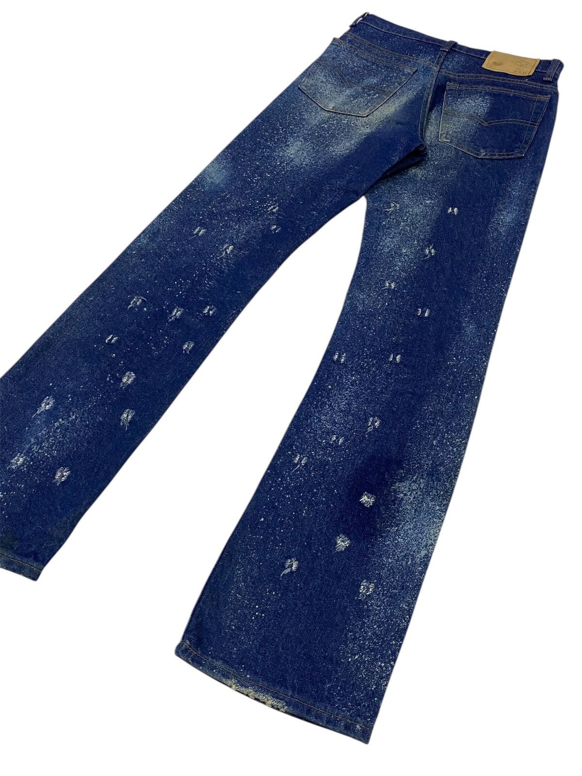 Levi's Vintage 80s Levi’s Galactic Wash Distressed Denim Pants Size US 28 / EU 44 - 23 Thumbnail
