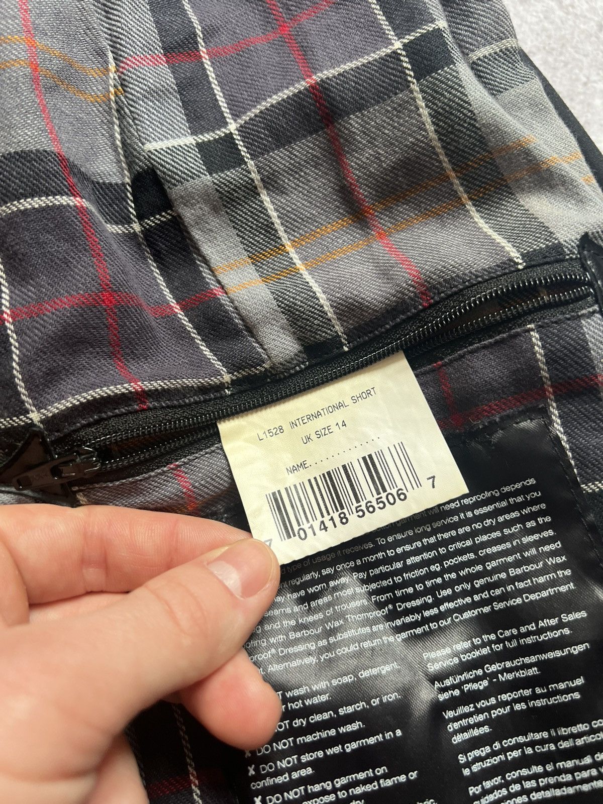 Barbour Barbour International Wax Jacket Waxed Cotton Size L / US 10 / IT 46 - 12 Thumbnail