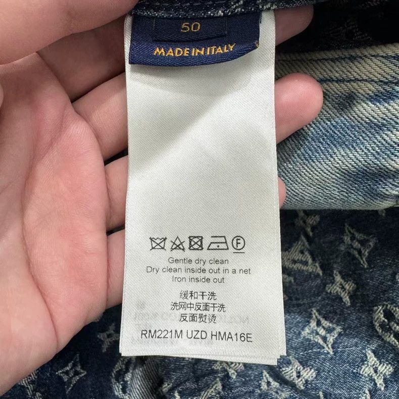 Louis Vuitton Louis Vuitton Structured paneled denim jacket 2501-Nextarro Size US M / EU 48-50 / 2 - 7 Thumbnail