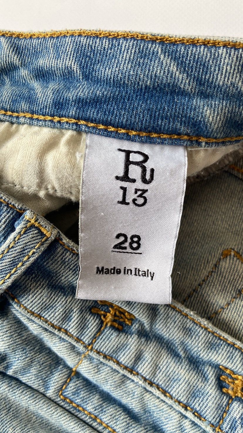 R13 R13 dirty washed skinny blue jeans Size US 28 / EU 44 - 12 Thumbnail
