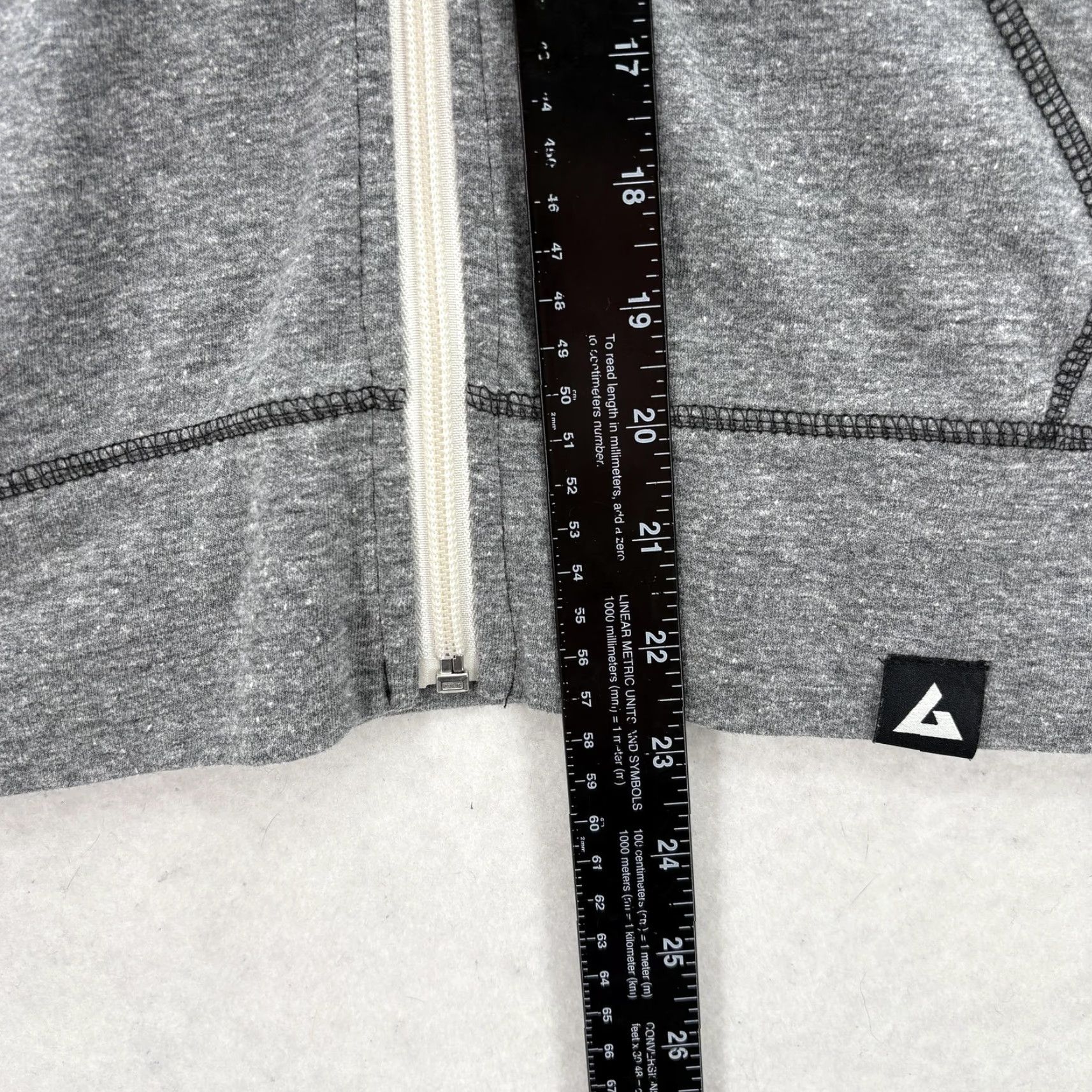 Vintage American Giant Hoodie Womens Small Gray Full Zip Lightweight Sweatshirt Size S / US 4 / IT 40 - 7 Thumbnail