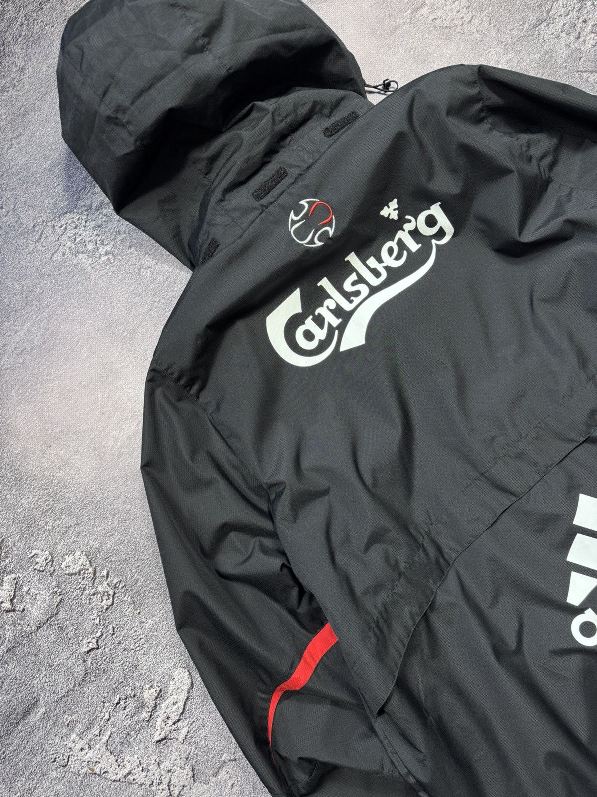 Adidas Vintage Adidas x Liverpool FC 2007/08 Rain Jacket Size US XL / EU 56 / 4 - 12 Thumbnail