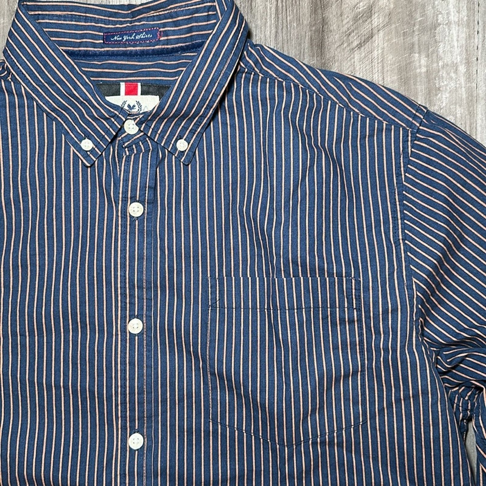 Travis Scott Cactus New York Shirt Striped Long Sleeve Button Down - XL Size US XL / EU 56 / 4 - 5 Thumbnail
