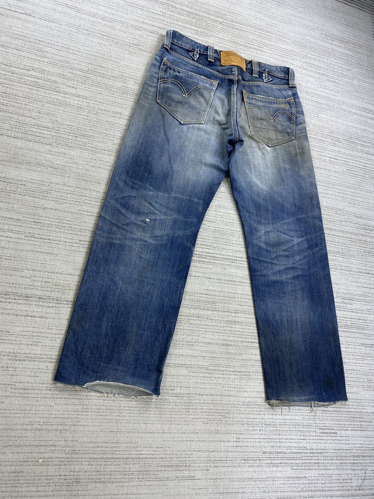 Levi's Vintage Levis Classic 503 Distressed Denim Jeans Size US 34 / EU 50 - 9 Thumbnail