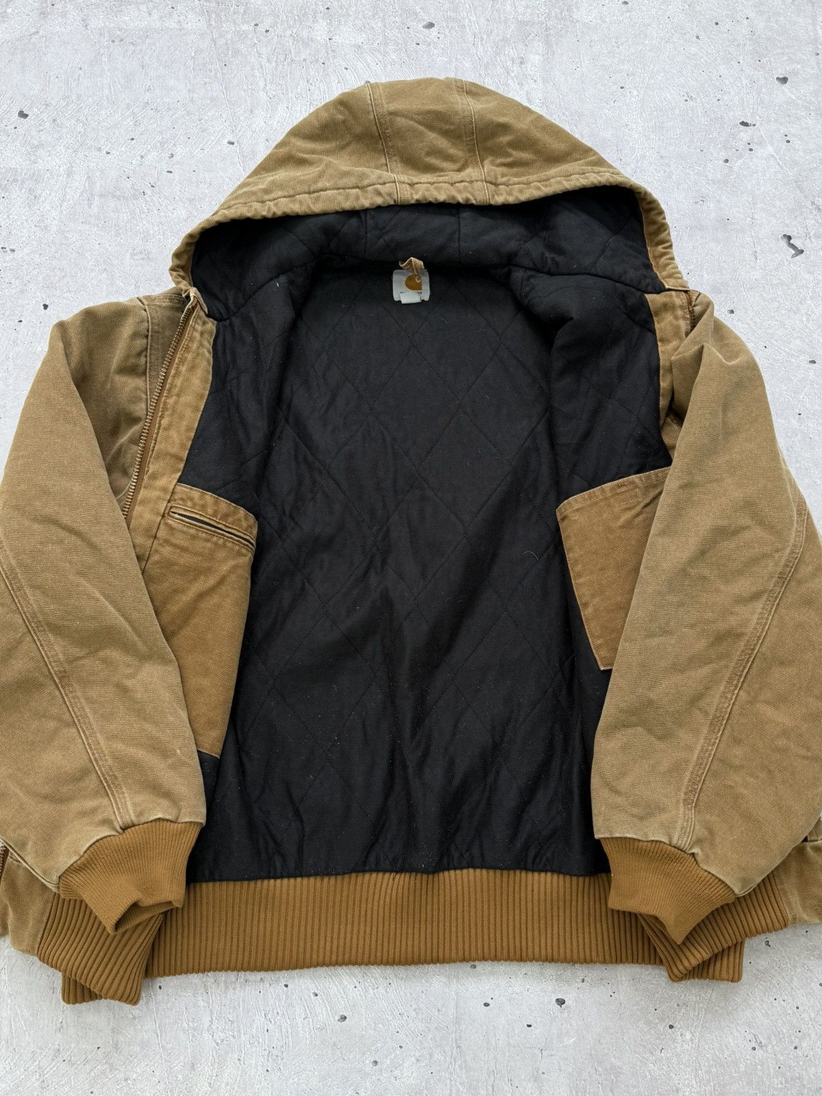 Carhartt Vintage Carhartt Brown Active Jacket Size US XXL / EU 58 / 5 - 4 Thumbnail